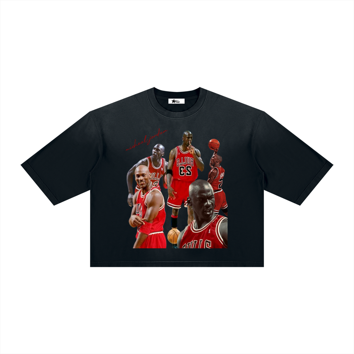 micheal jordan graphic tee (boxy fit)