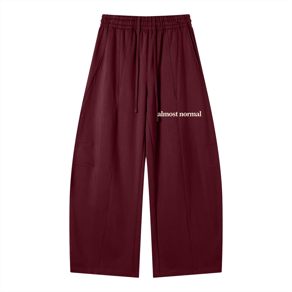 unisex baggy "almost normal" sweats
