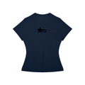 blue void star baby tee (women)