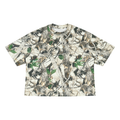unisex camo boxy tee
