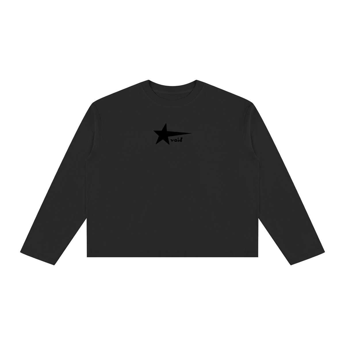 vintage wash void long sleeve