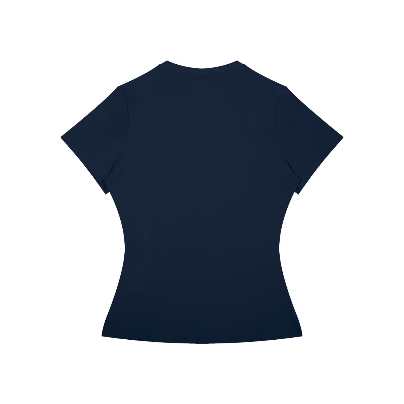 blue void star baby tee (women)