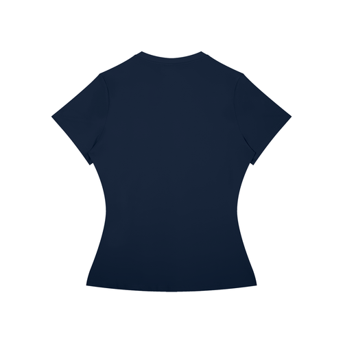 blue void star baby tee (women)