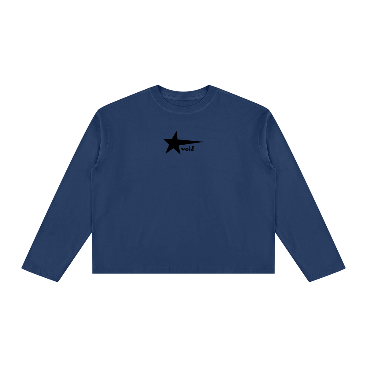 vintage wash void long sleeve