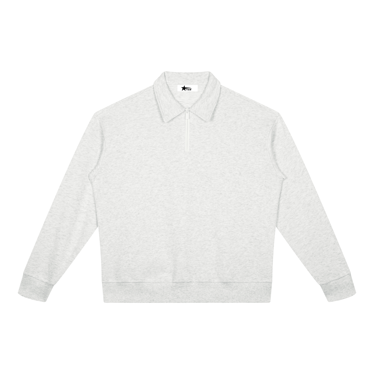unisex void quarter zip