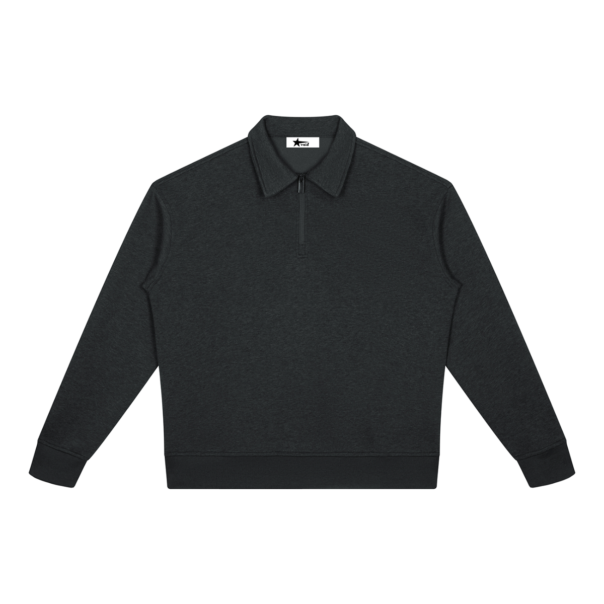 unisex void quarter zip